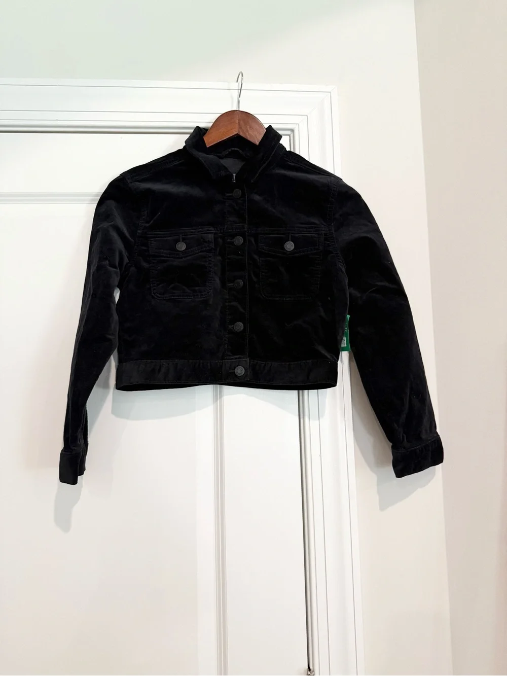 NWT GAP Black Velvet Jacket for Kids